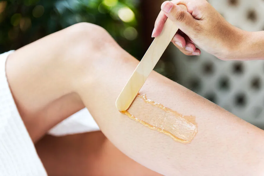 Waxing treatment